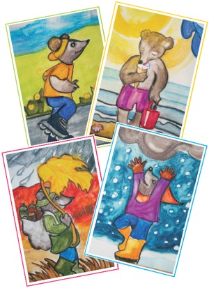 Materialien für den Klassenraum